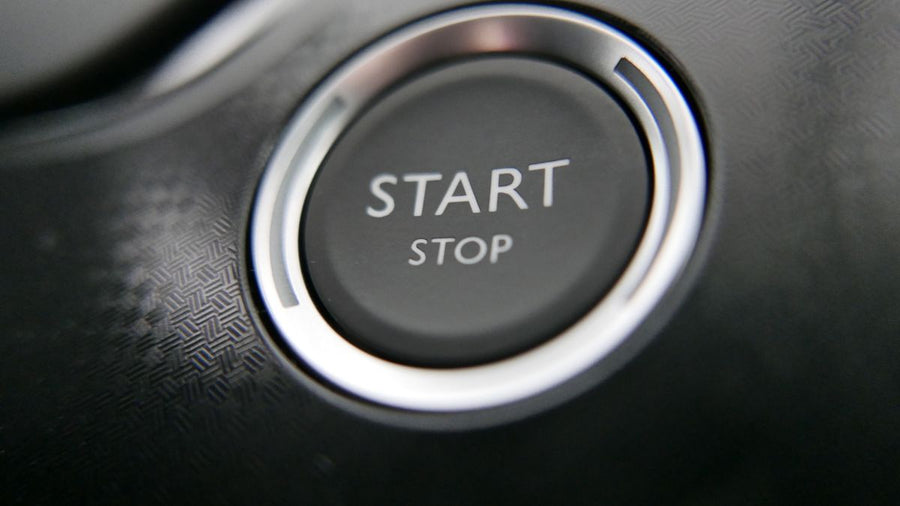Car keyless ignition start-stop button