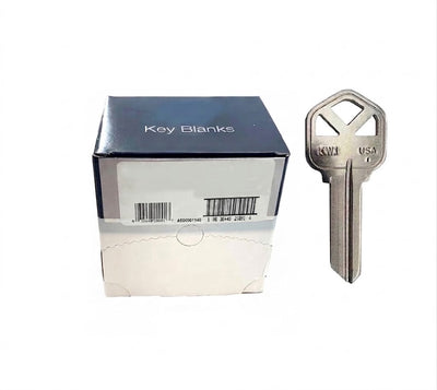 KW1 - Kwikset - Metal Key Blank / Key Blanks / Keyblank / Keyblanks (Nickel) - Multiple Pack Sizes