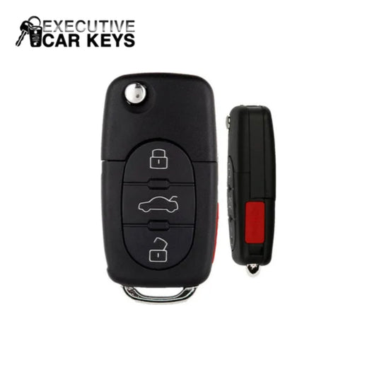 Executive Car Keys - For Audi 1999-2006 (Flip Key)(4D0837231E)