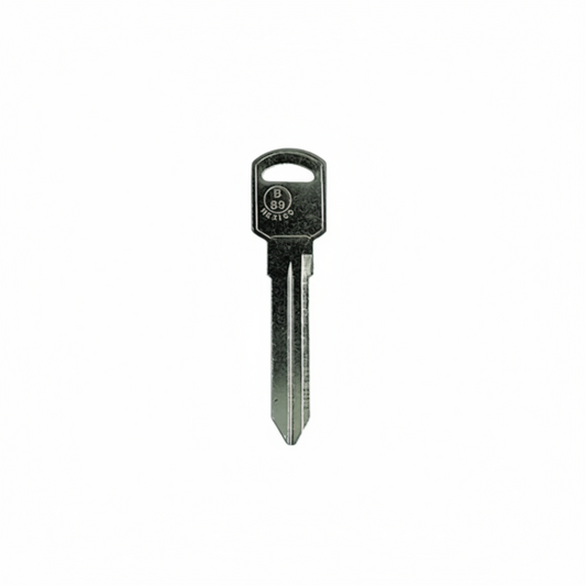 B89 - GM-25 - P1107- GM - Metal Key Blank