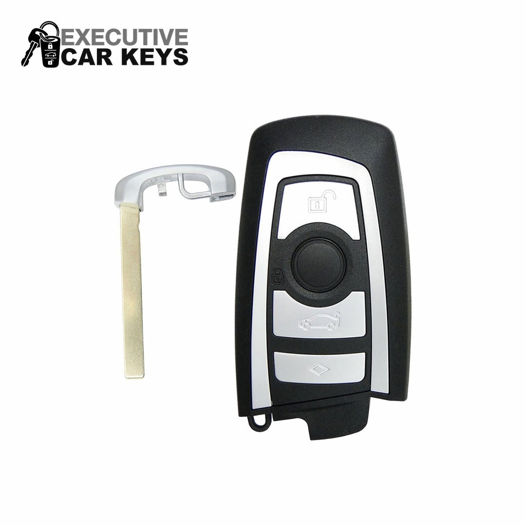 For BMW 3/5/7-Series 2009-2014 4-Button Smart Key CAS4 (YGOHUF5662) 315 MHz Key Fob Replacement | Executive Car Keys
