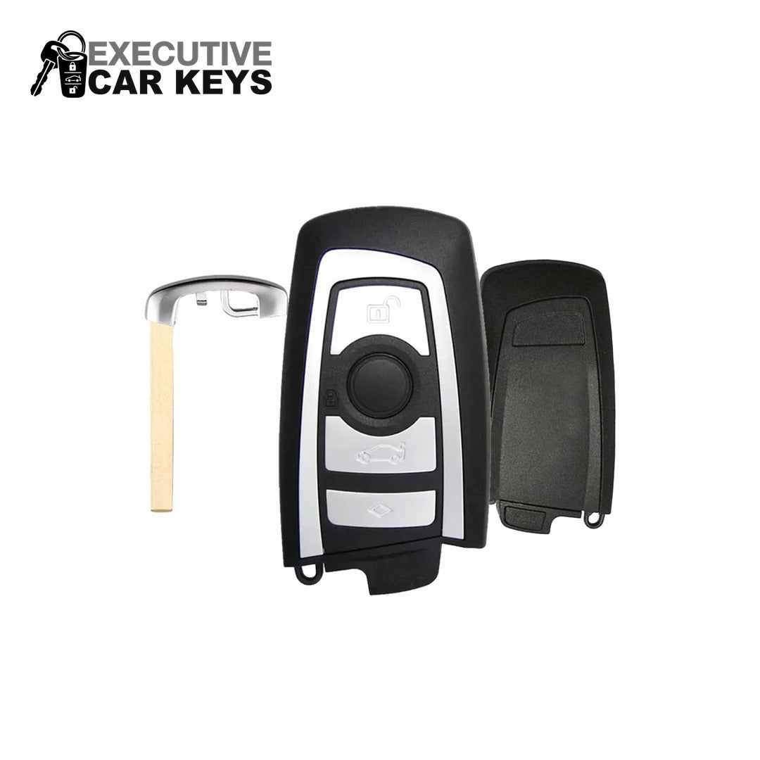 For BMW 3/5/7-Series 2009-2018 4-Button Smart Key FEM (YGOHUF5662) 433 MHz Key Fob Replacement | Executive Car Keys