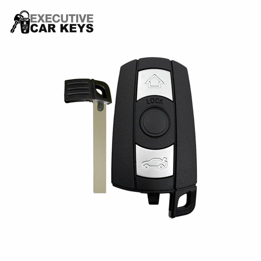 For BMW 3/5-Series 2004-2010 3-Button Smart Key CAS3 (KR55WK49127) 315 MHz Key Fob Replacement | Executive Car Keys
