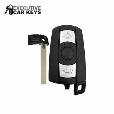 For BMW 3/5-Series 2004-2010 3-Button Smart Key CAS3 (KR55WK49127) 315 MHz Key Fob Replacement | Executive Car Keys