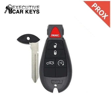 Executive Car Keys - For Chrysler/Dodge/Jeep 2008-2019 FOBIK KEYLESS GO (IYZ-C01C)(5 Button) Push to Start