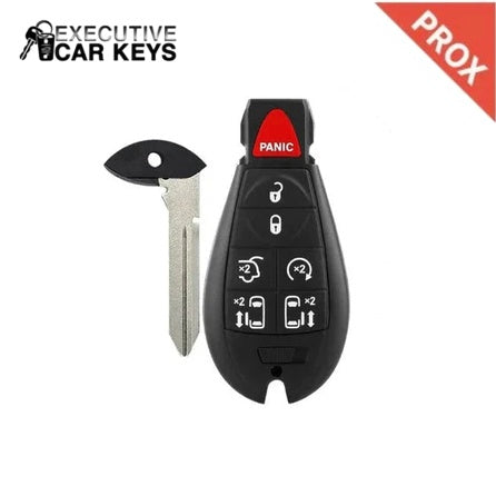 Executive Car Keys - For Chrysler/Dodge/Jeep 2008-2019 FOBIK KEYLESS GO (IYZ-C01C)(Push to Start) 7-Button