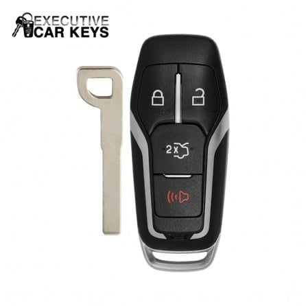 Executive Car Keys - For Ford Fusion/Edge/Mustang/Explorer 2015-2017 (M3N-A2C31243800)(4 Button)