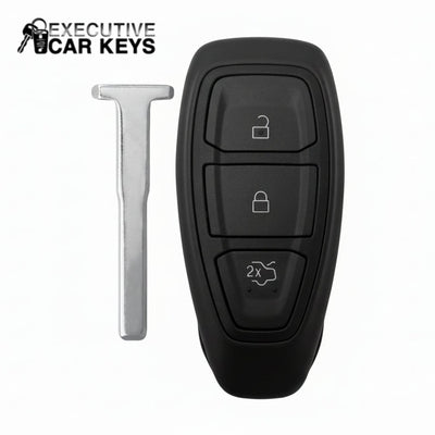 Executive Car Keys - For Ford 2007-2016 3-Btn Smart Key w/ Trunk (KR55WK48801, 4D-63+)
