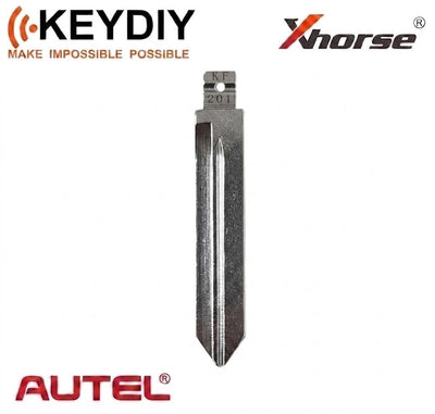 H75 / FO38 Universal Flip Key Blades works with AUTEL / XHORSE / KEYDIY