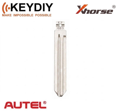 HY16 Universal Flip Key Blades works with AUTEL / XHORSE / KEYDIY