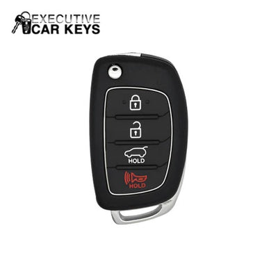 Executive Car Keys - For Hyundai Santa Fe 2017-2019 (95430-2W110)(Flip Key) 4-Button
