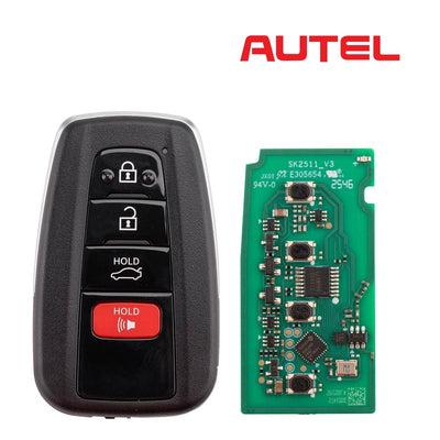 Autel - Autel iKey Toyota Style 4-Button Universal Smart Key (Lexus/Toyota)