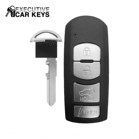 Executive Car Keys - For Mazda CX5/CX9 2016-2019 (WAZSKE13D01)(4 Button)