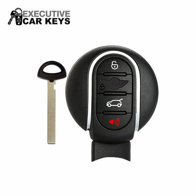For Mini Cooper 2014-2018 4-Button Smart Key w/Hatch (NBGIDGNG1) 433 MHz Key Fob Replacement | Executive Car Keys