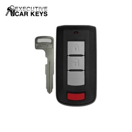 Executive Car Keys - For Mitsubishi Eclipse/Mirage 2018-2024 (OUCGHR-M013)(Push to Start) 3-Button