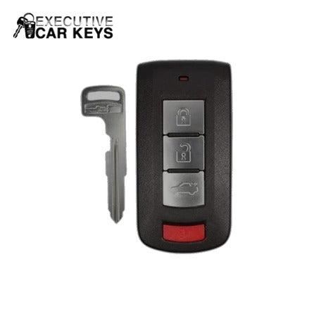 Executive Car Keys - For Mitsubishi 2008-2020 (OUC644M-KEY-N)(Smart Key) 4-Button