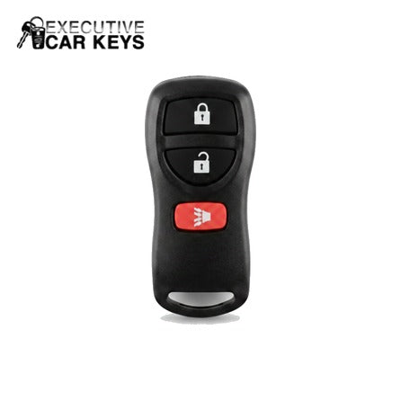 Executive Car Keys - For Nissan/Infiniti 2001-2016 (KBRASTU15)(Remote) 3-Button