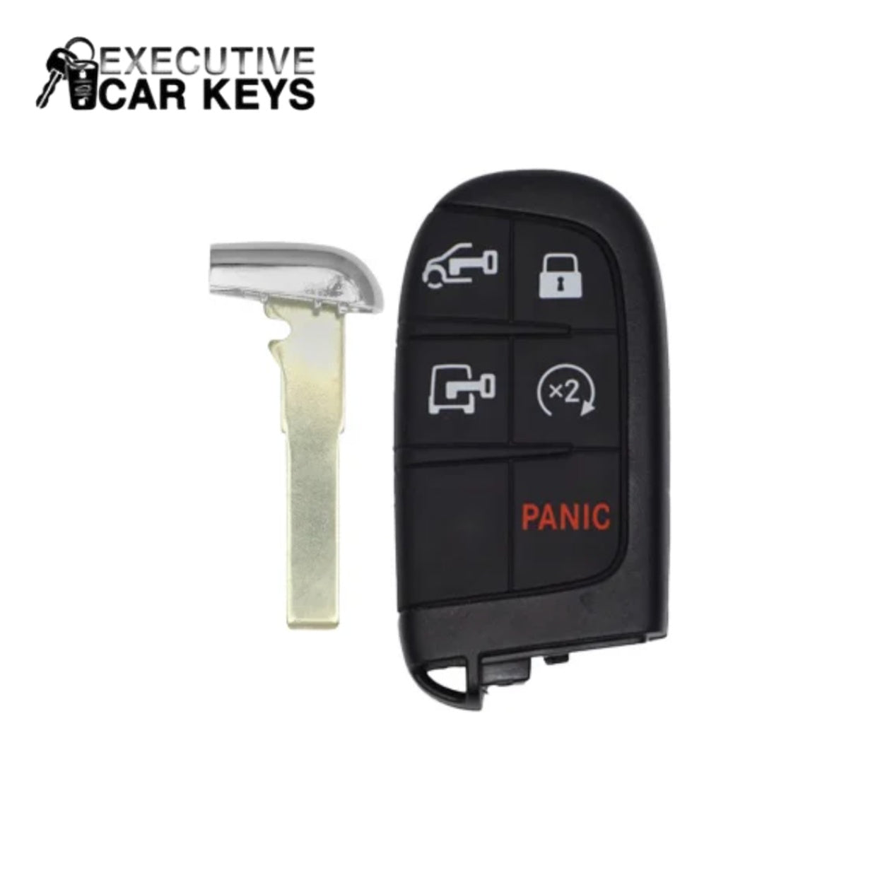 Executive Car Keys - For Ram ProMaster 2022-2026+ (M3N-40821302)(Push to Start) 5-Button