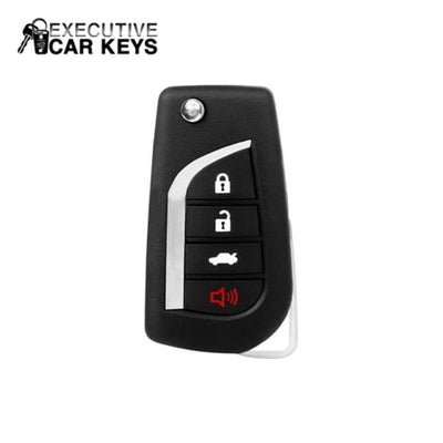 Executive Car Keys - For Toyota 2018-2026+ Flip-key (HYQ12BFB)(H-Chip) 4-Button