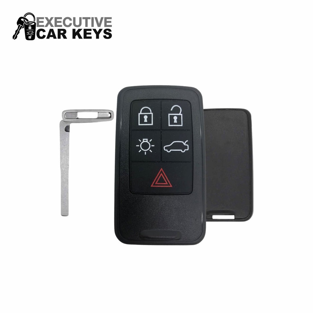 For Volvo S60 S80 V40 V60 V70 XC60 XC70 2007-2018 5-Button Smart Key (KR55WK49264) 434 MHz Key Fob Replacement | Executive Car Keys