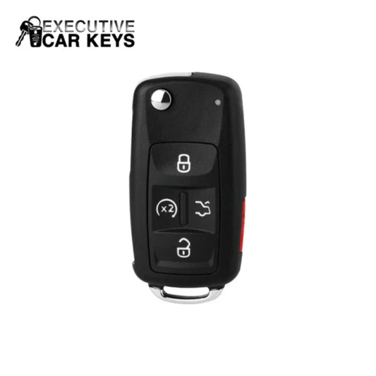 Executive Car Keys - For VW 2012-2015 Flip Key NON-PROX (NBG010206T)(Flip Key) 4-Button